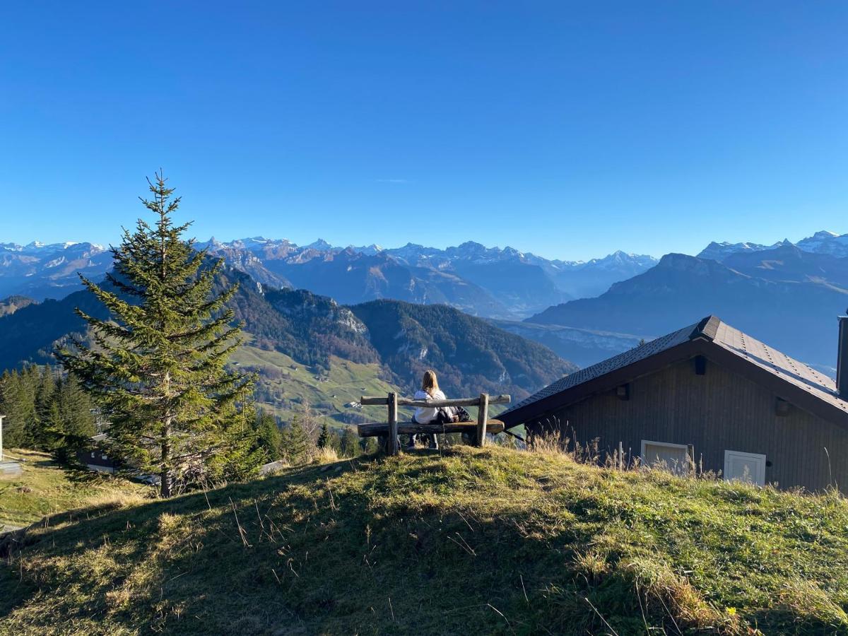 Rigi-Burggeist Alpine Guesthouse Gersau Exteriör bild