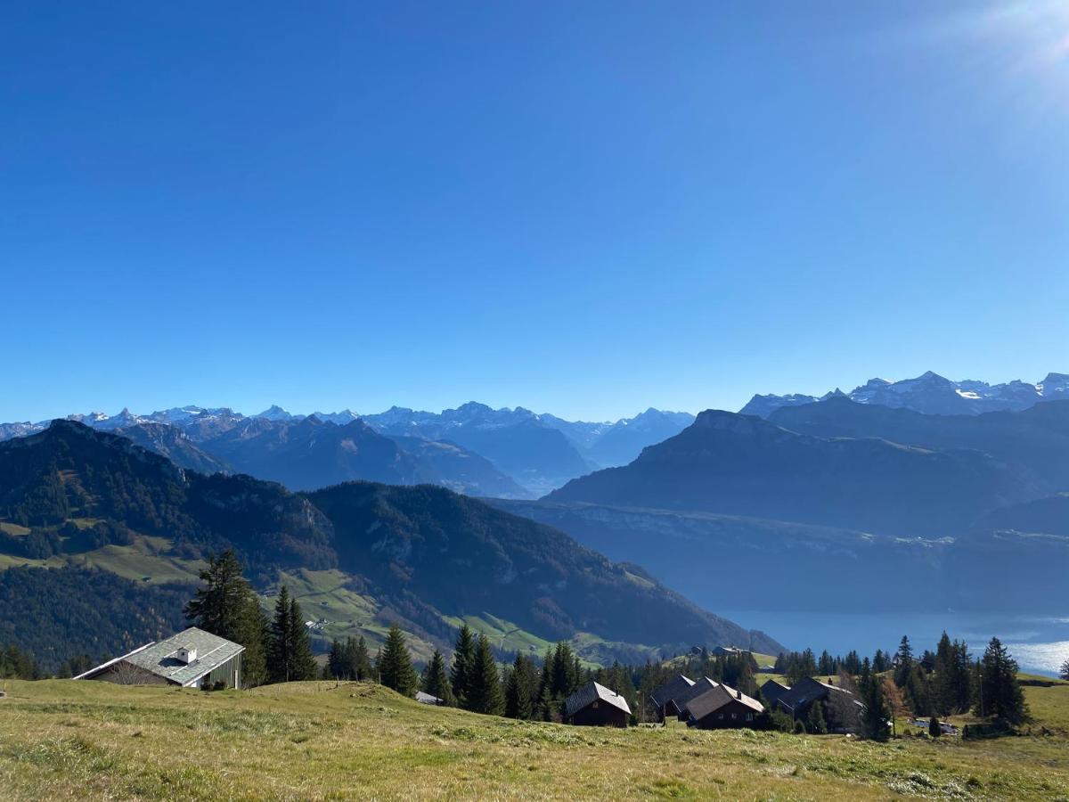 Rigi-Burggeist Alpine Guesthouse Gersau Exteriör bild