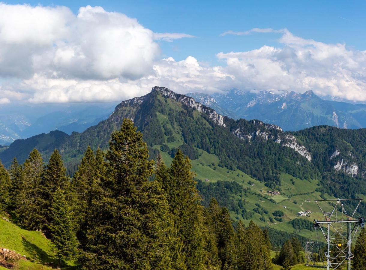 Rigi-Burggeist Alpine Guesthouse Gersau Exteriör bild