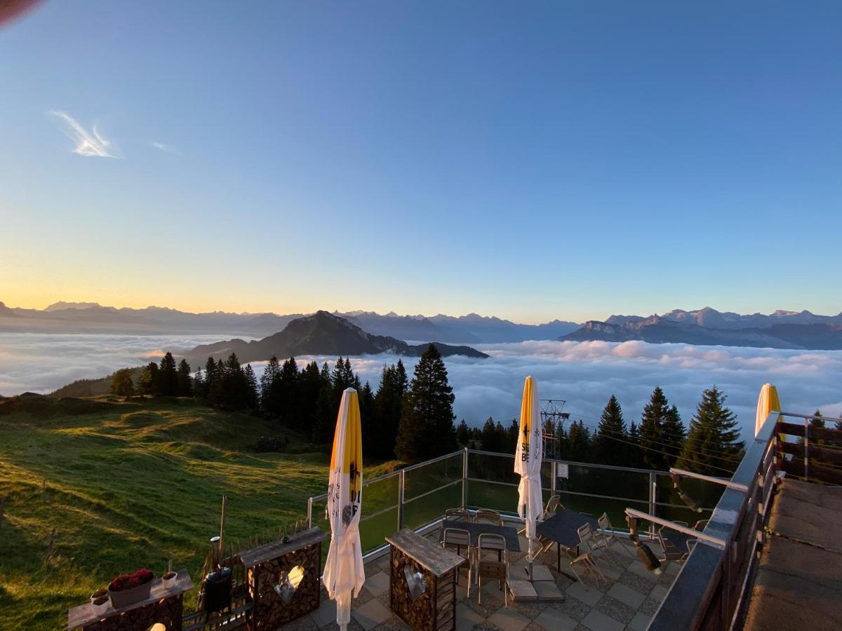 Rigi-Burggeist Alpine Guesthouse Gersau Exteriör bild