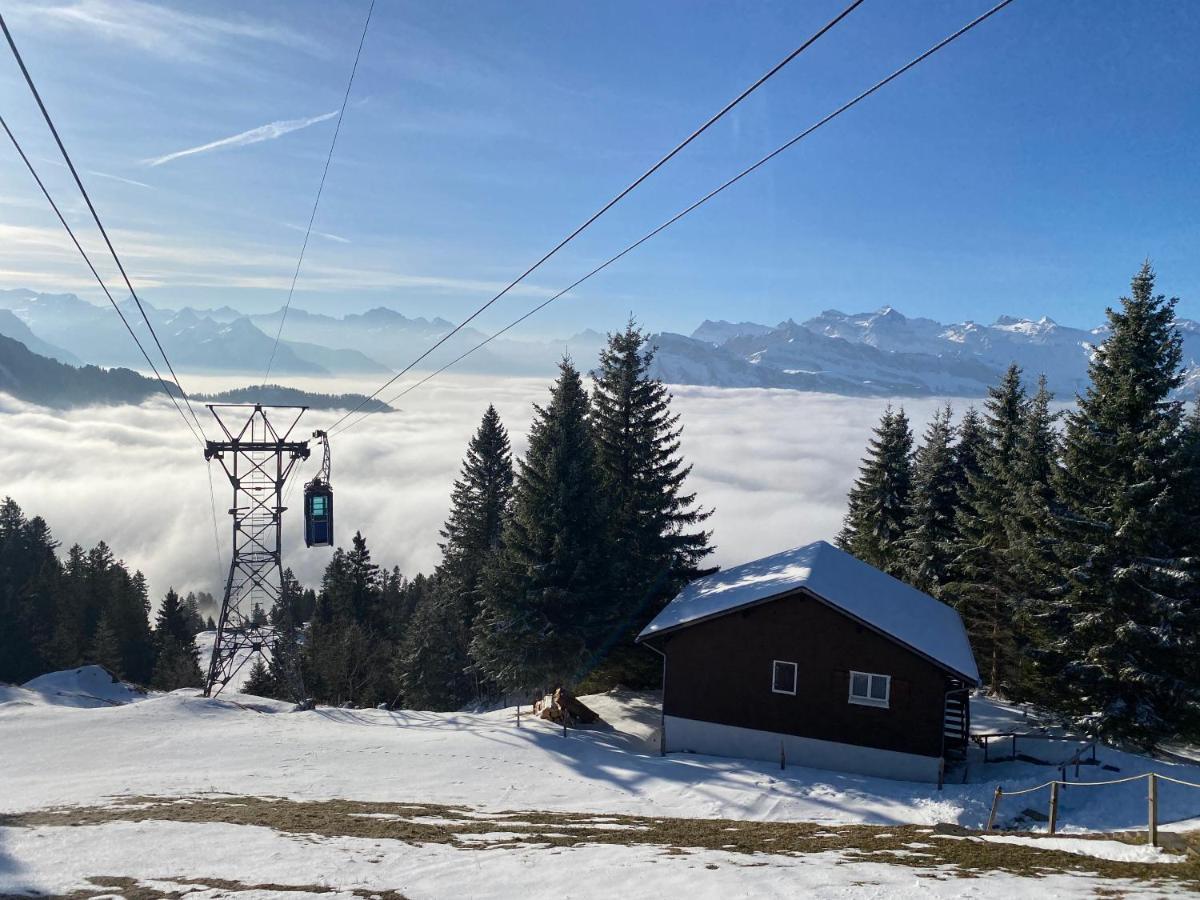Rigi-Burggeist Alpine Guesthouse Gersau Exteriör bild