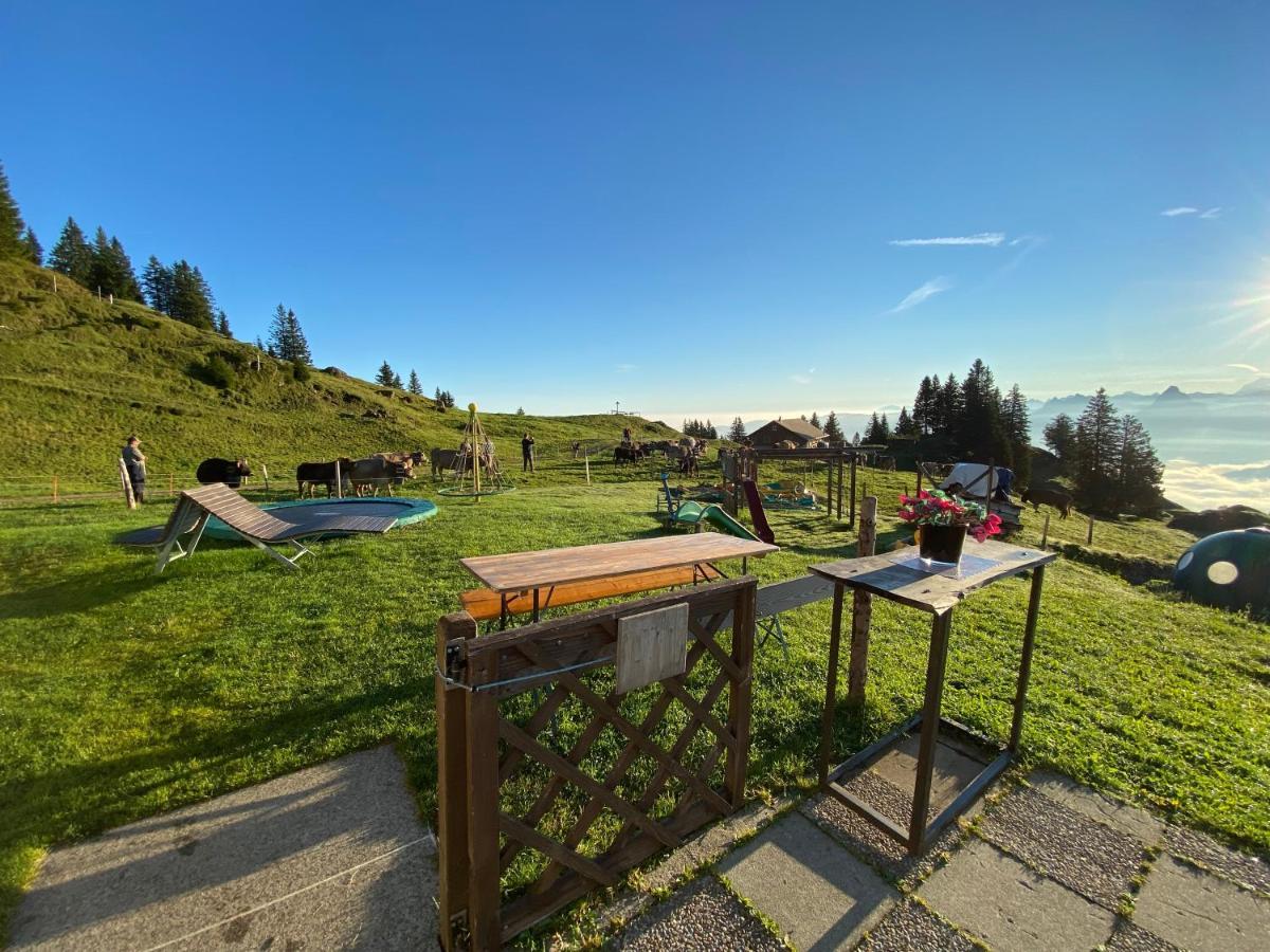Rigi-Burggeist Alpine Guesthouse Gersau Exteriör bild