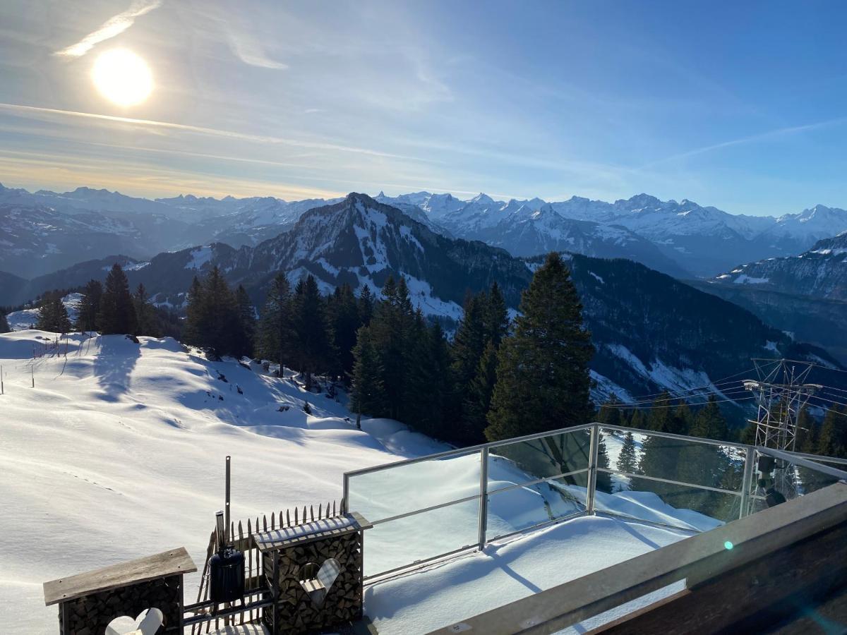 Rigi-Burggeist Alpine Guesthouse Gersau Exteriör bild