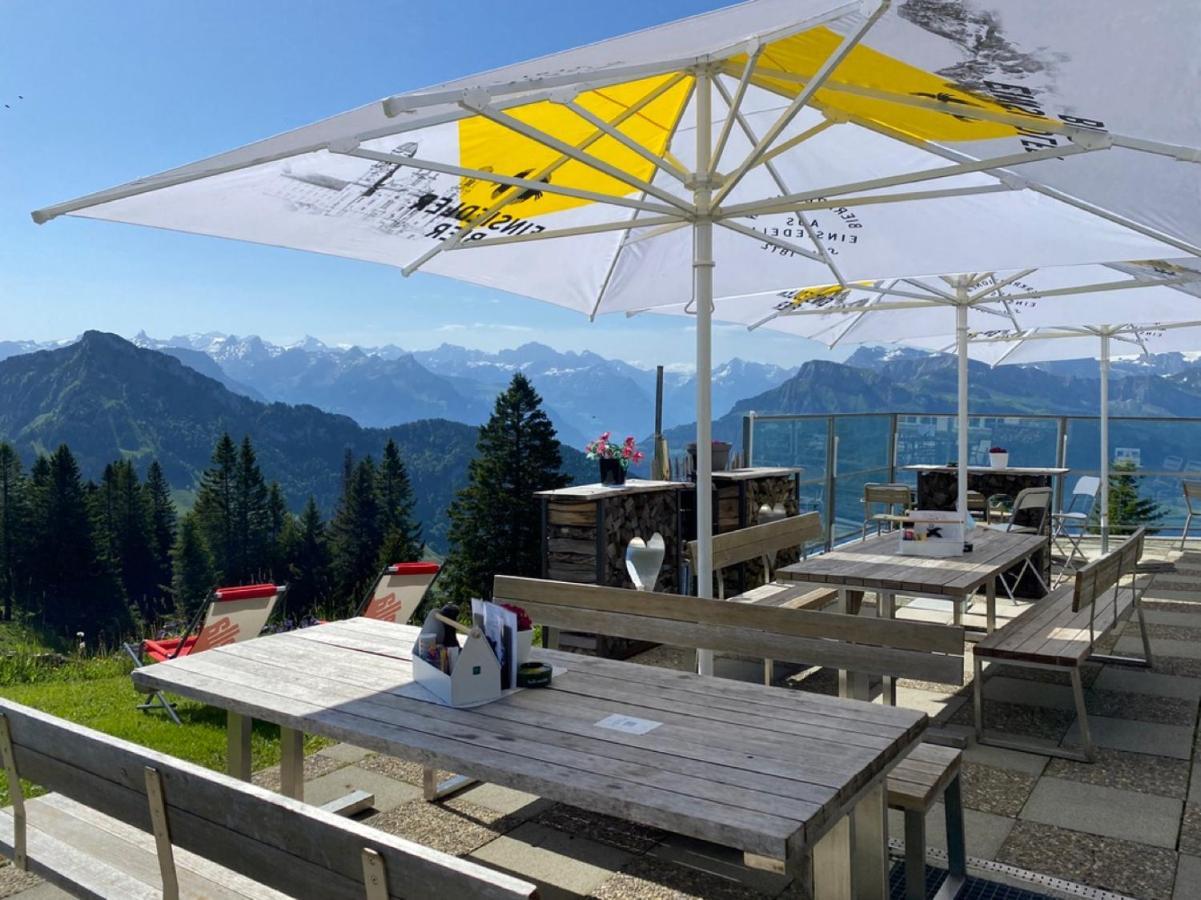 Rigi-Burggeist Alpine Guesthouse Gersau Exteriör bild