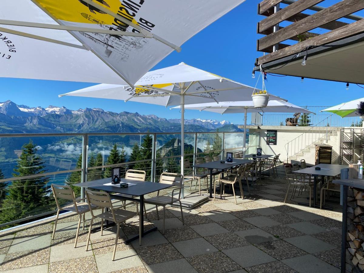 Rigi-Burggeist Alpine Guesthouse Gersau Exteriör bild
