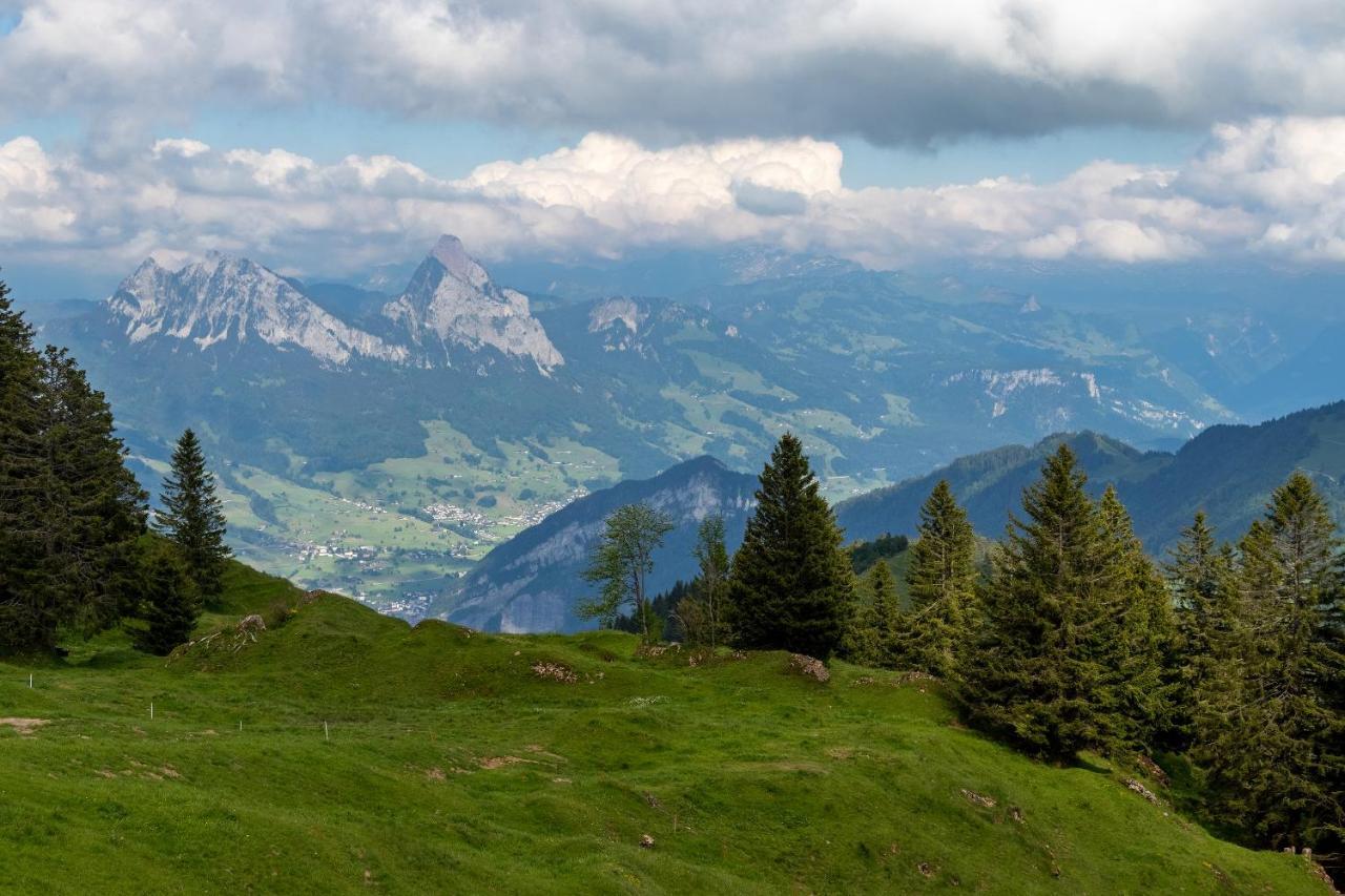 Rigi-Burggeist Alpine Guesthouse Gersau Exteriör bild
