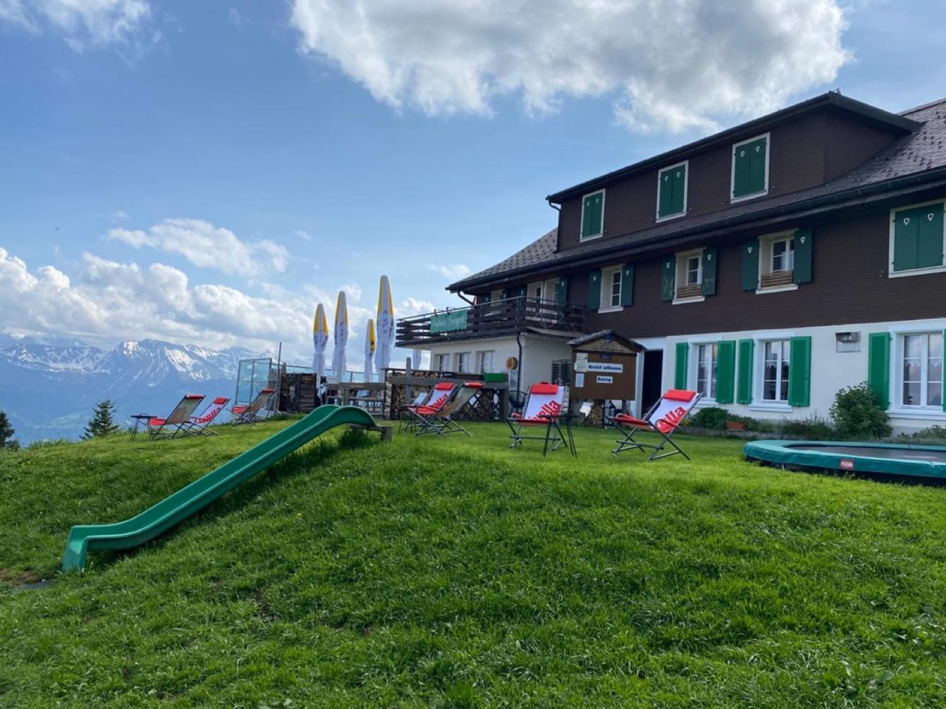 Rigi-Burggeist Alpine Guesthouse Gersau Exteriör bild